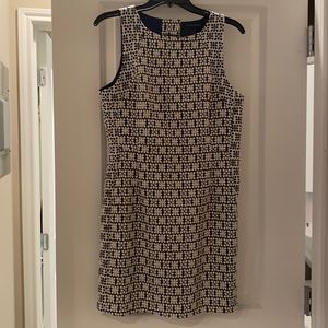 Banana Republic fitted dress w back cut out